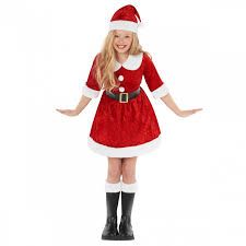 size XL Womens Mrs Santa Claus Suit Christmas Festive Xmas Costume Dress,belt , hat