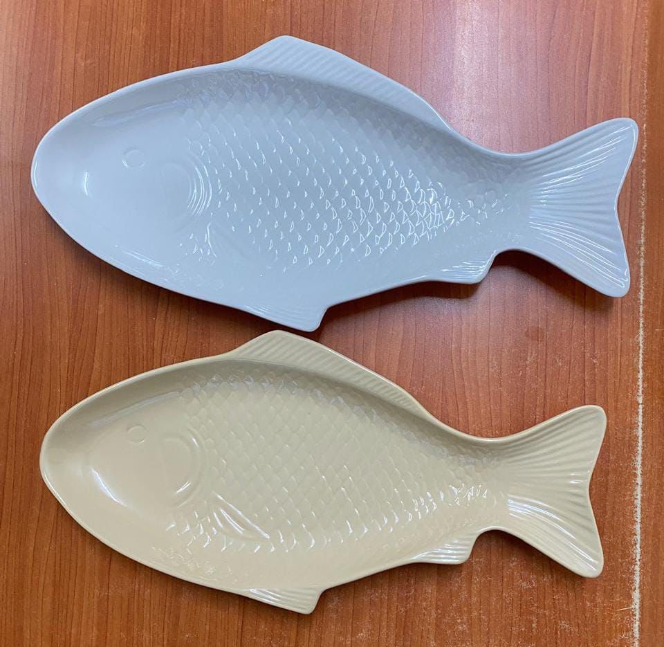12pcs Plate melamines Serving Platters Dinner Dish Salad Plate for Kitchen Dinner Table Round Tray Fish Serving Dish