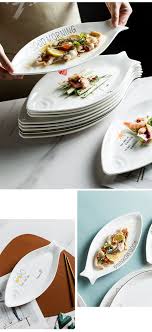 12pcs Plate melamines Serving Platters Dinner Dish Salad Plate for Kitchen Dinner Table Round Tray Fish Serving Dish