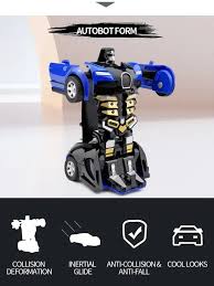 Transforming Robot Toy Cars Remote Controlled Deformed Cars for Boys Electric Rechageable