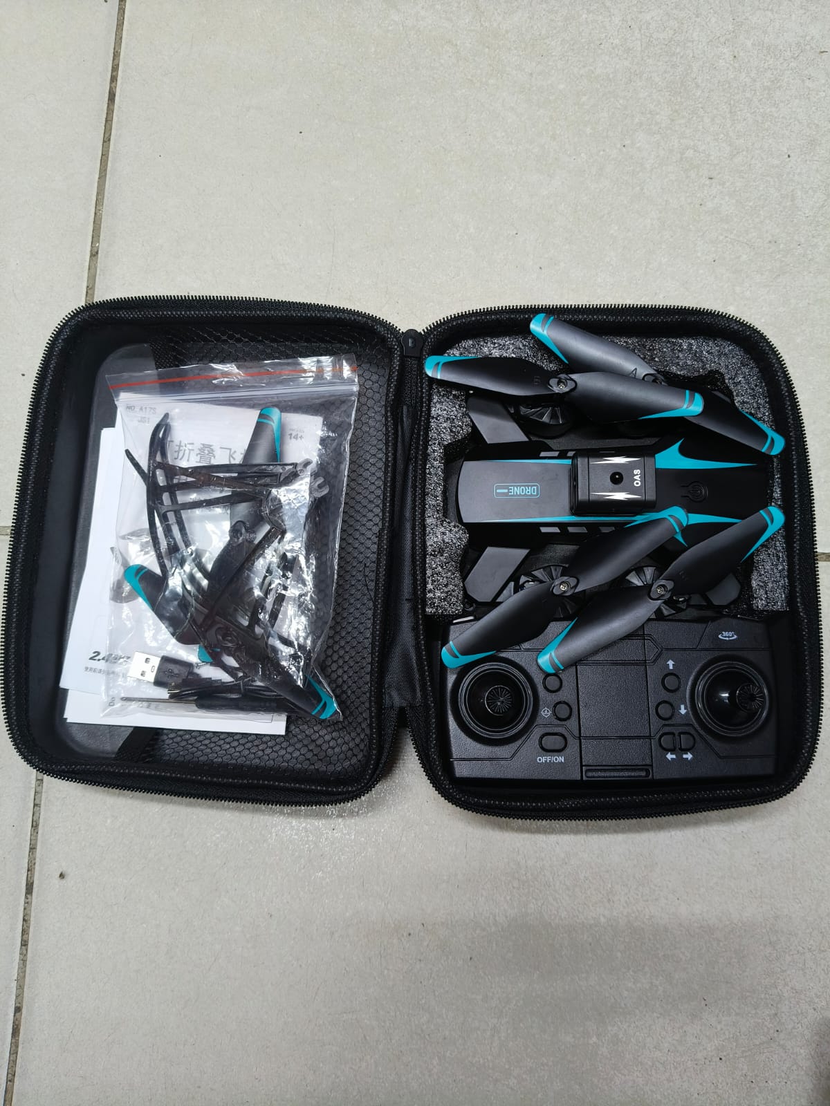 Foldable Mini RC Drone for Kids Beginners Adults Gift, Portable Pocket Quadcopter Altitude Hold, 3D, One Key Return, Drone Aerial