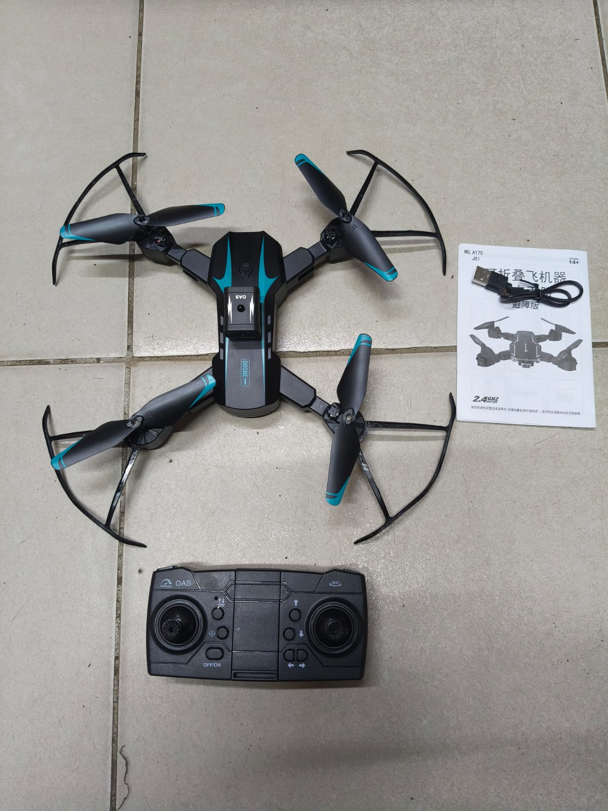 Foldable Mini RC Drone for Kids Beginners Adults Gift, Portable Pocket Quadcopter Altitude Hold, 3D, One Key Return, Drone Aerial