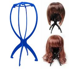 Wig Stand, Wig Head Stand, Travel Plastic Wig Stand,