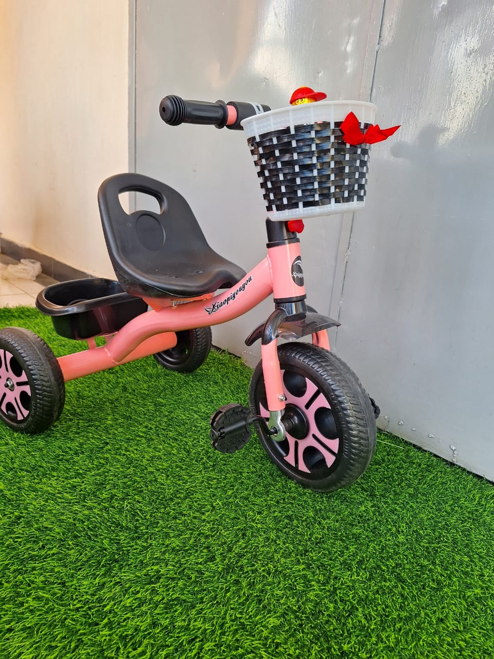 Kids Tricycle With Front Basket with  Balance Trike