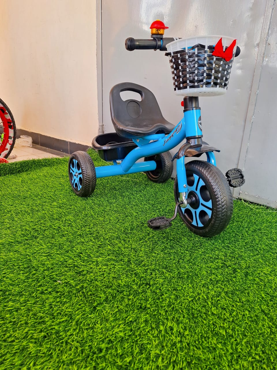 Kids Tricycle With Front Basket with  Balance Trike