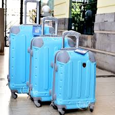 Fashion Travel Luggage Set of 3 Piece Hard Shell Light Weight ABS Suitcase with 4 Spinner Wheels (PINK)