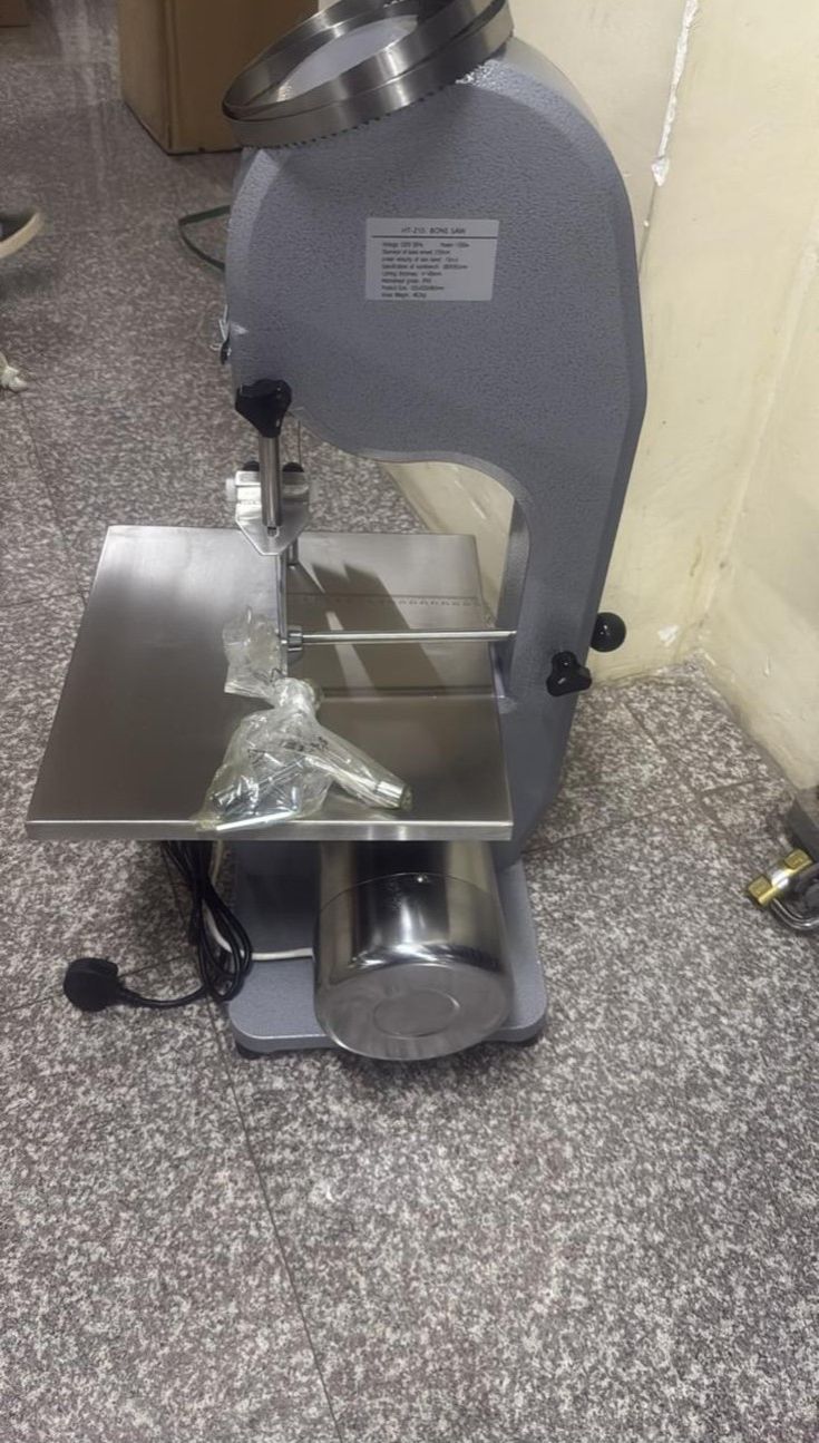 J 210 bonesaw with extra blade Cutter with Adjustable Thickness (4-180mm) for Restaurants, Hotels & Butchers Cut Meat & Bones Like a Pro