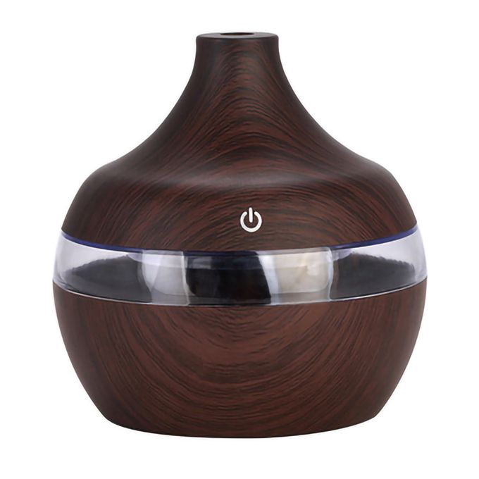 Portable Cool Mist Usb Led change color 7 colors fire flame room humidifier Aroma Essential Oil Diffuser h2o air humidifier 300ml