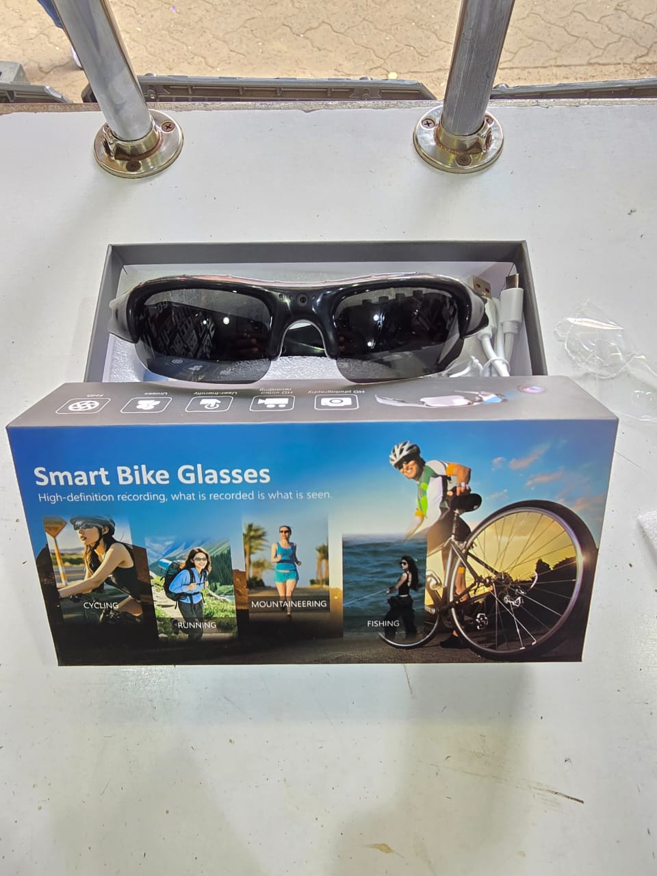YJ01 Smart glasses with camera for recording /BT /Memory card