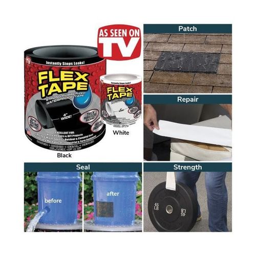 Flex Tape Strong Rubberized Waterproof Repair Tape