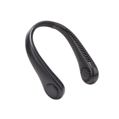 Flexi Cool Vaneless Neck Fan – Versatile & Foldable Personal Cooling Device-Black