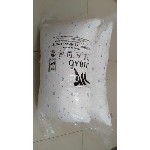 Set Of 2 Bed Pillow (Pair- Pure Fiber Filled).
