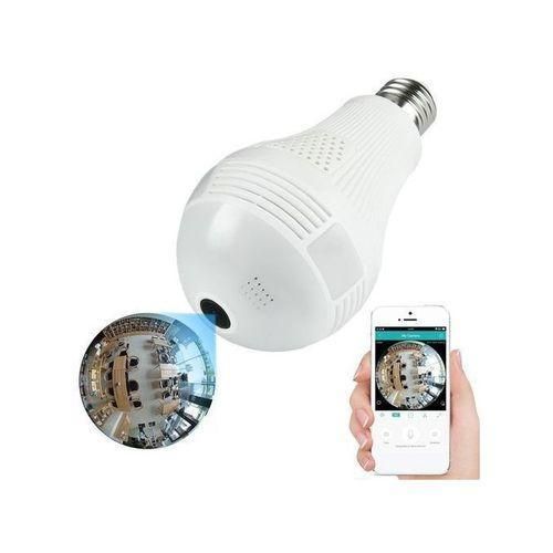 V380 PRO 360° SURVEILLANCE SMART NANNY BULB CAMERA