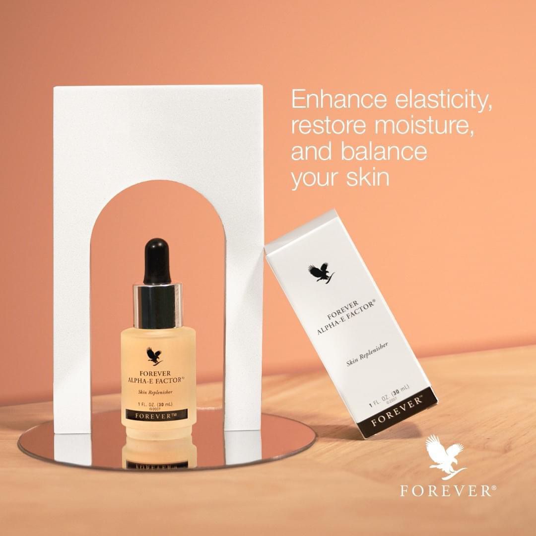 Forever Alpha-E Factor, Enhance elasticity, restore moisture, and balance your skin
