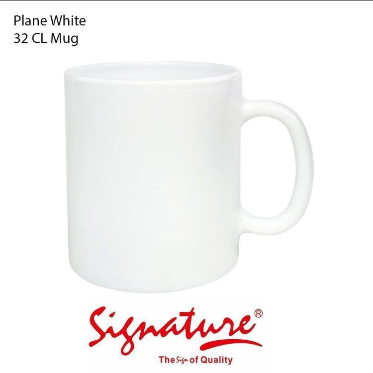 Signature 6PCs Set  Of Ceramic Decorated Cups for Tea/ Coffee