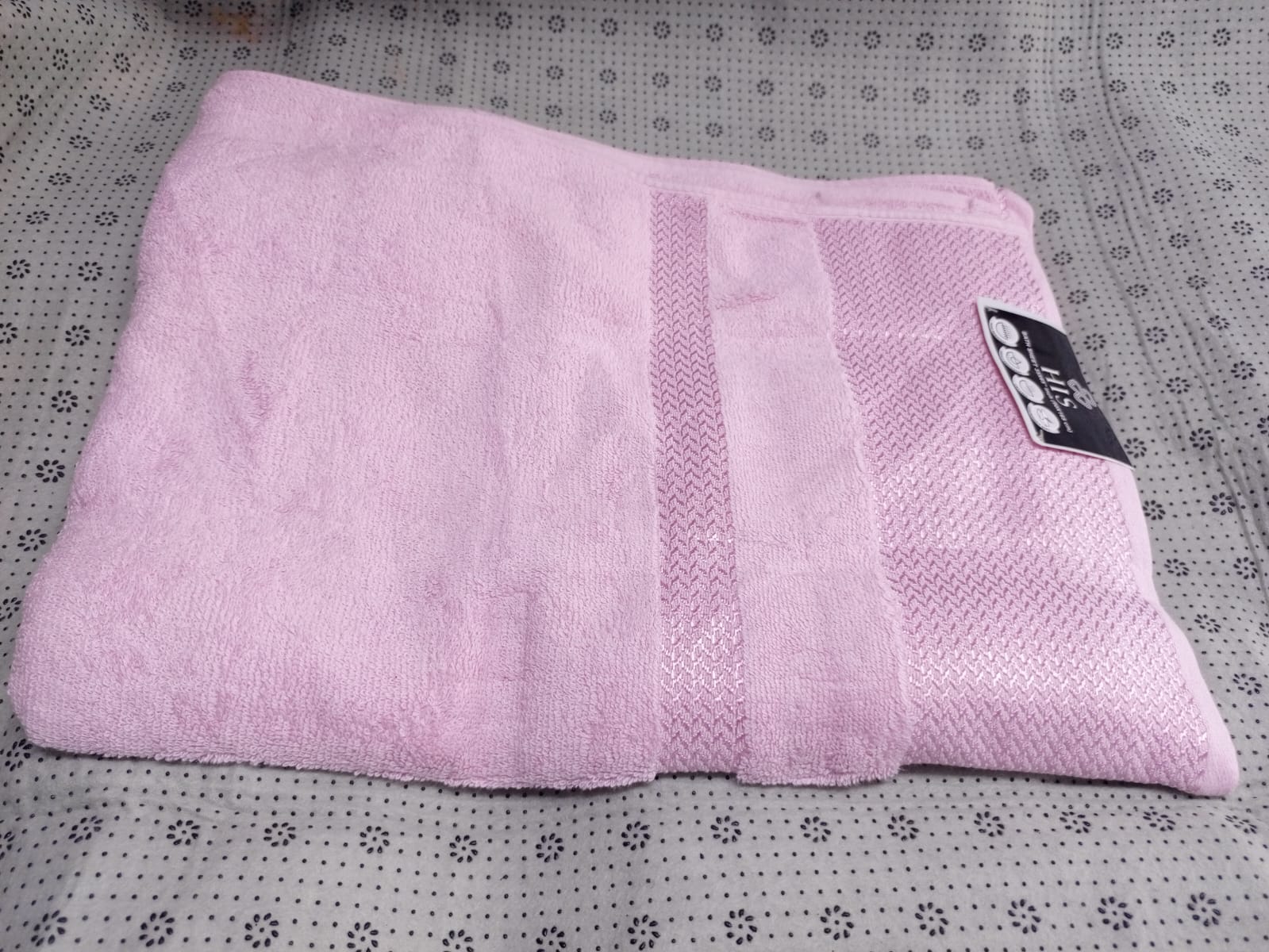 HIS COLOURED TOWELS  90*165 CM  - ASSORTED COLOURS