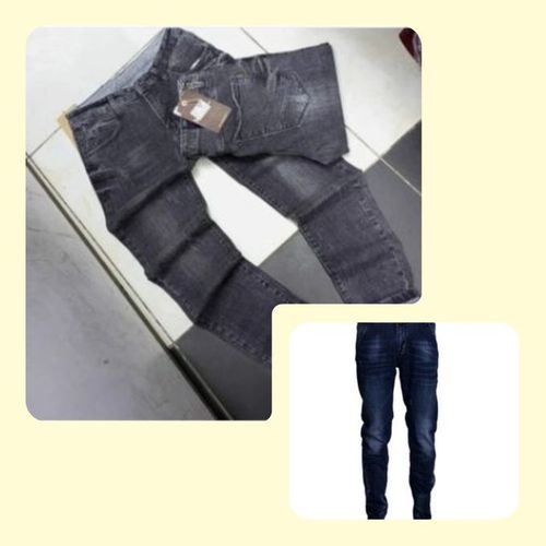 2 PACK MEN'S FASHION DENIM JEANS TROUSERS