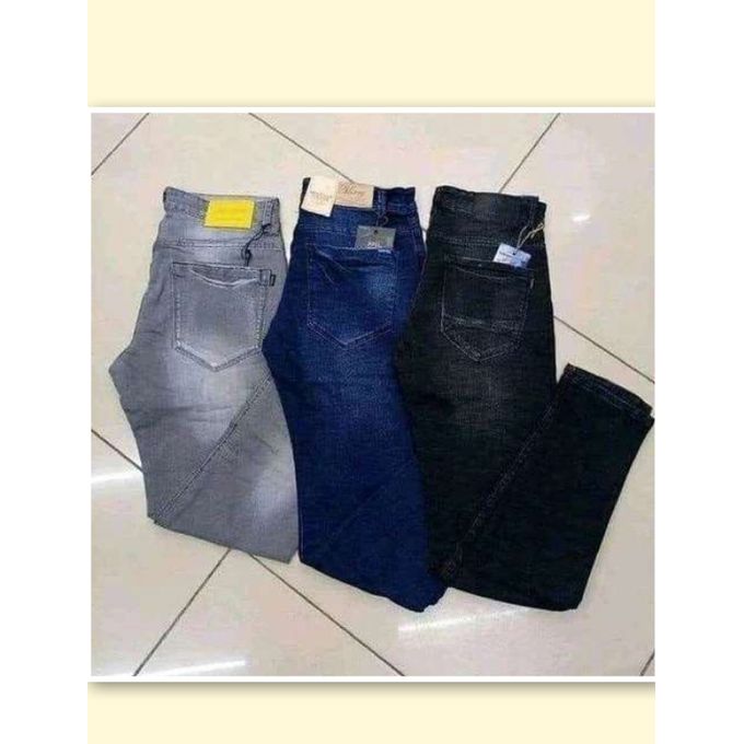3 PACK MEN'S FASHION DENIM JEANS TROUSERS