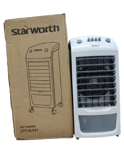 Starworth 4 Litres Air Cooler – Portable Mini Air Cooler Fan for Home & Office Cooling, Powerful air delivery for fast cooling, Energy-efficient, low power consumption, quiet operation.