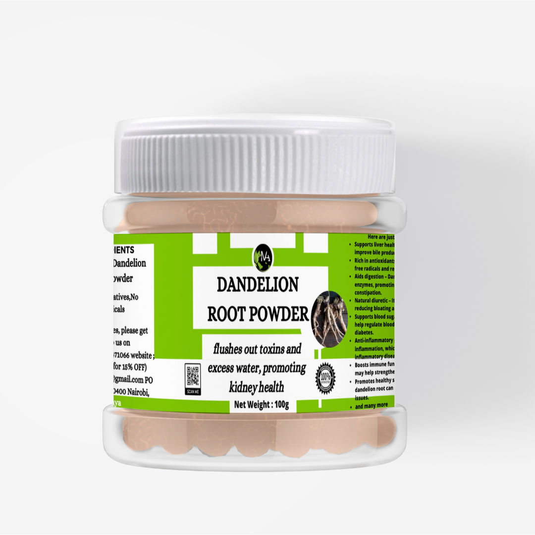 Dandelion Root Powder- improve liver and gallbladder function,help detoxify the liver,naturally eliminate excess fluids and toxins,
