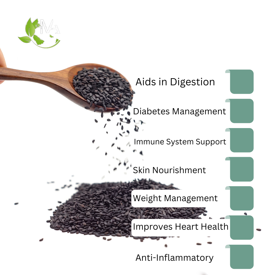 Black Seeds (Whole) - Boosts Immunity, Aids In Digestion,Weight Management Aid,Heart Health