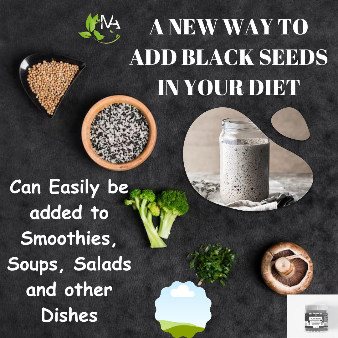 Black Seeds (Whole) - Boosts Immunity, Aids In Digestion,Weight Management Aid,Heart Health