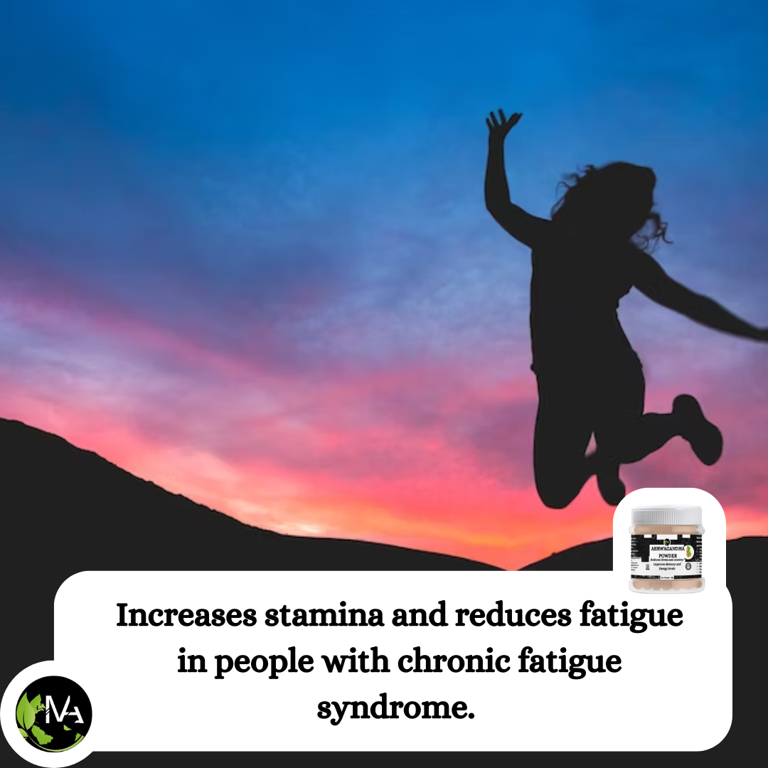 Magnesium Glycinate + Ashwagandha + Chamomile powders - Reduces Stress And Anxiety , Improves sleep quality,Enhances memory,