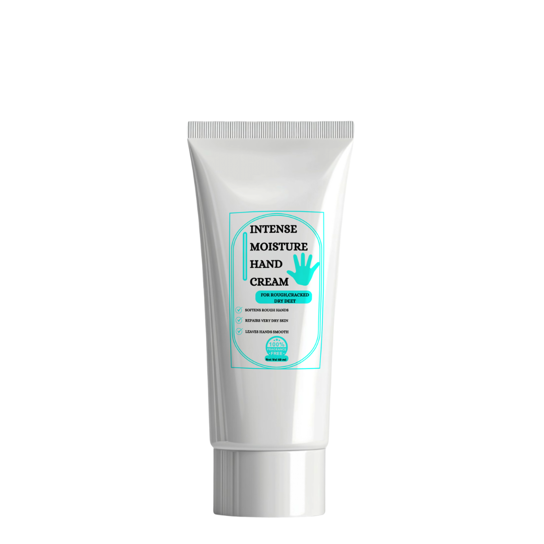 Intense Moisture Hand Cream - For Dry, Rough & Cracked Hands,Fragrance Free