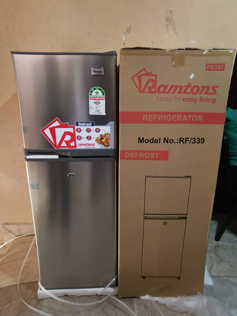 CLEARANCE OFFER Ramtons 138 litres double door refrigerator