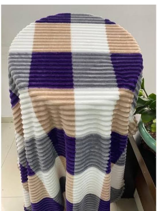 Pattern fleece blanket Size 6×6