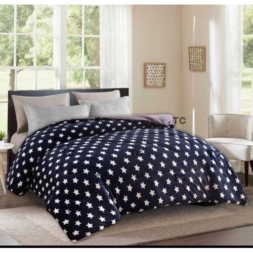 CLEARANCE OFFER 1Pc Cosy Extra Warm Woolen Velvet Duvet Blanket 5*6