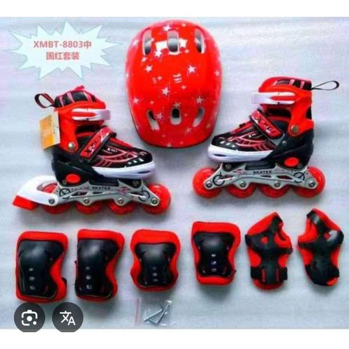 CLEARANCE OFFER Skating Shoes(Full Set)-Set includes(Shoes, Guards & Helmet)-