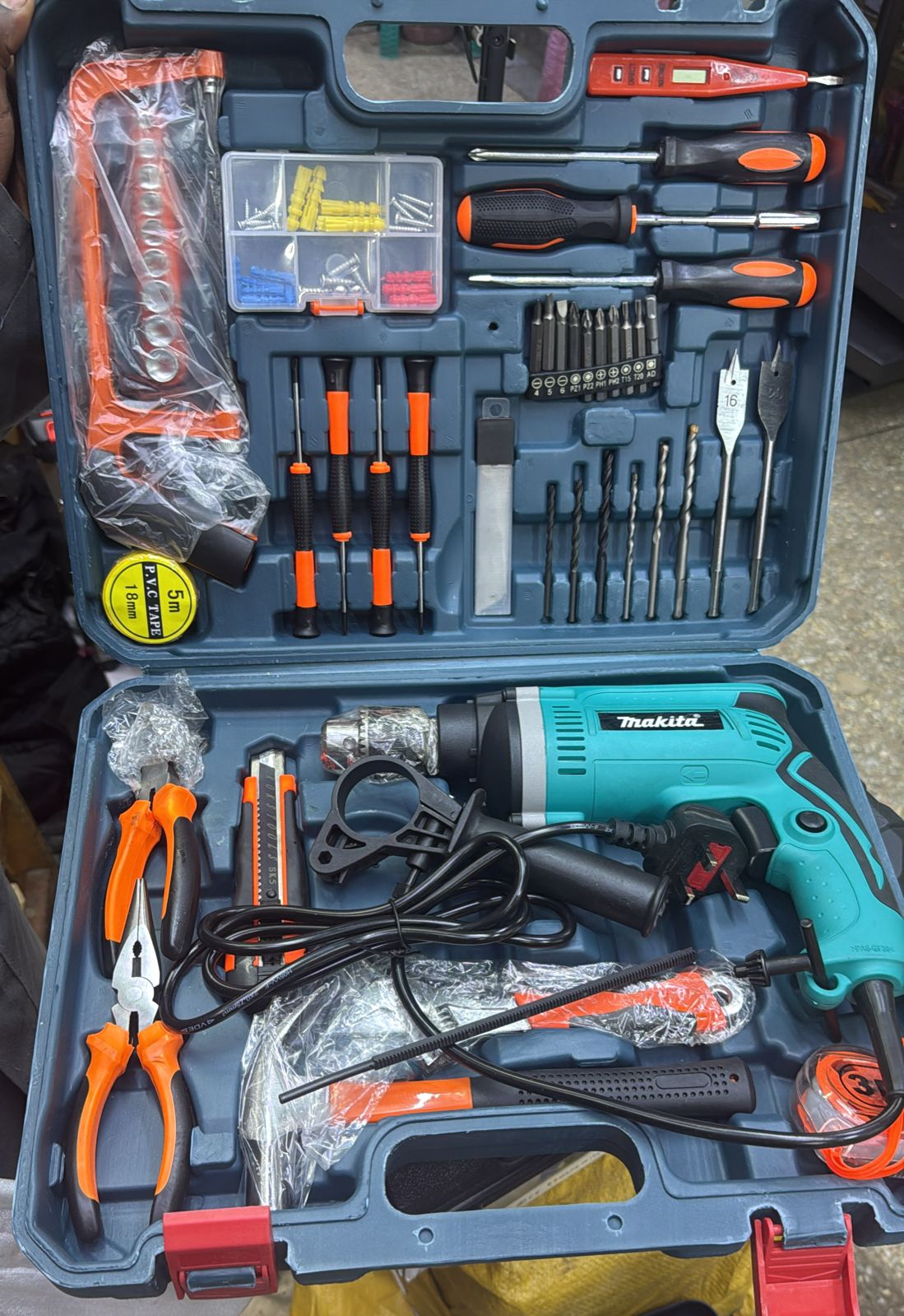 CLEARANCE OFFER Makita Commercial INDUSTRIAL Heavy Duty Impact Harmer Electric Corded Drill DRILL HP1630