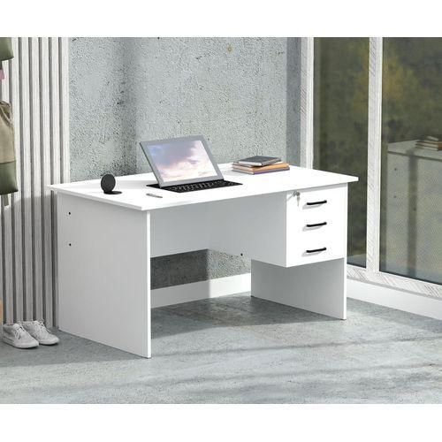 CLEARANCE OFFER Office Desk Table Study Workstation Computer Table with Storage and Durable Wooden Office Furniture(0.9m)