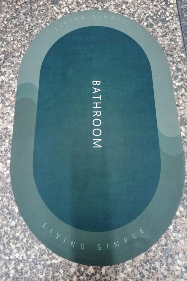 CLEARANCE OFFER Bathroom Anti-slip Pad Diatomite Absorbent Quick-drying Mat