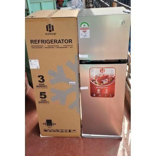 CLEARANCE OFFER HANMAC 173L Double Door Fridge – Spacious, Energy-Efficient, Fast Cooling