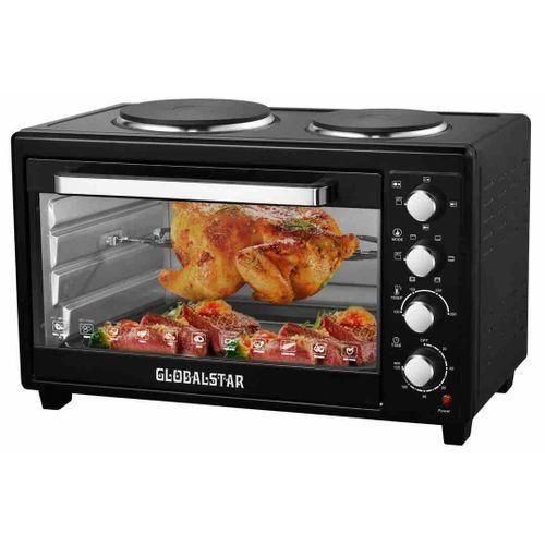 CLEARANCE OFFER Globalstar Oven Electric 38L With Rotisserie and 2 Hotplates