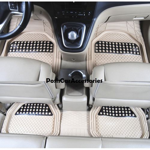 CLEARANCE OFFER 5pc Shinny Beige Car Mat