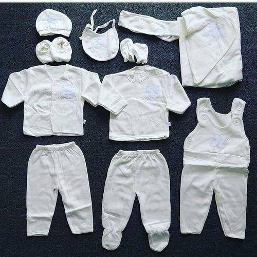 CLEARACE OFFER Fashion Lucky Star 11 Pieces Unisex New Born Baby Receiving set