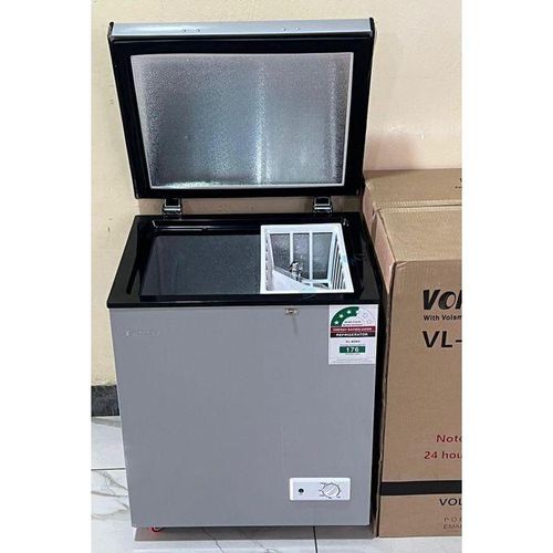 CLEARANCE OFFER VOLSMART 150L Vertical Chest Freezer VL-BD150 Single Flip Drain Freezer Energy-saving Freezer Fast Cooling Refrigerator