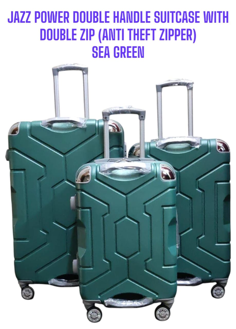Fashion 3 Pieces PVC High Quality Travel Suitcase Travel Bag Travel Briefcase With Wheel🎀Made of durable PVC material, it is lightweight and easy to transport. The set includes a large suitcase,