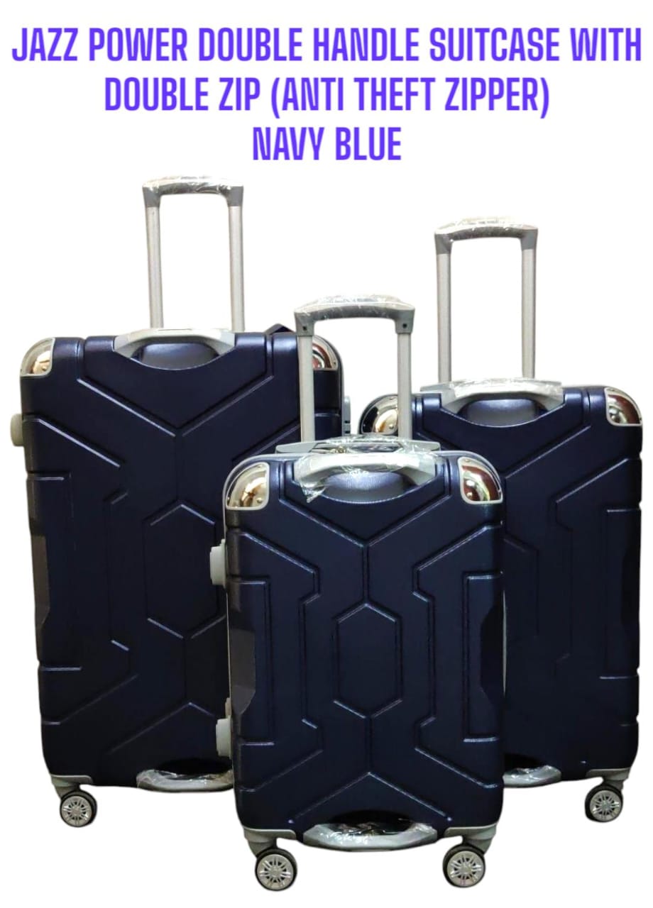 Fashion 3 Pieces PVC High Quality Travel Suitcase Travel Bag Travel Briefcase With Wheel🎀Made of durable PVC material, it is lightweight and easy to transport. The set includes a large suitcase,