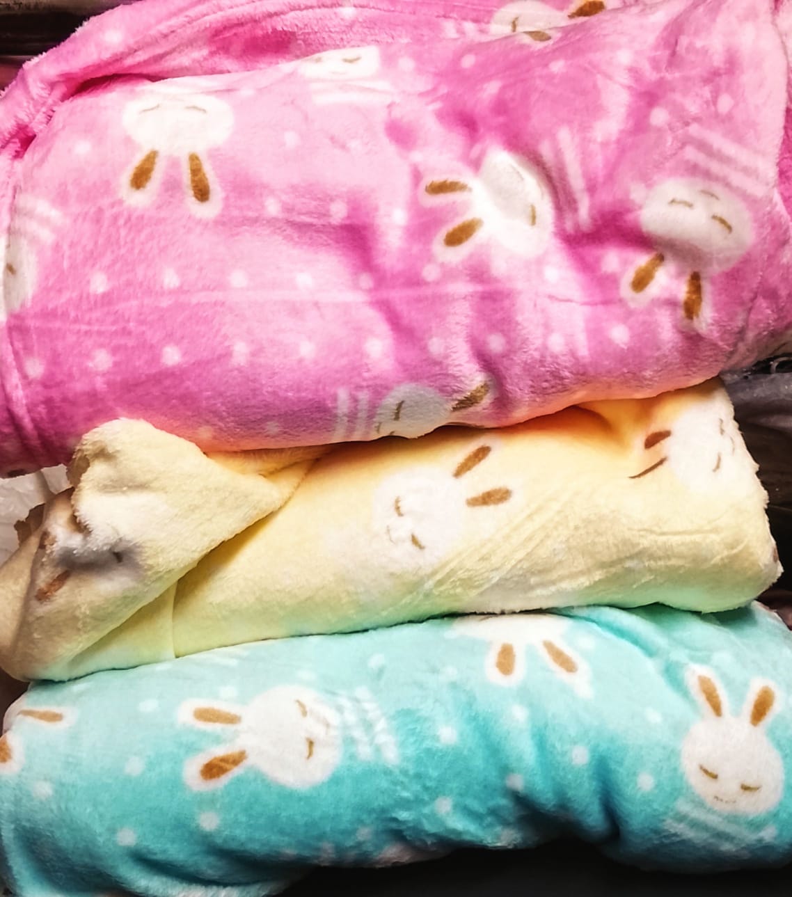 Light shawls  The fleece material is soft and warm hence ideal for a new born and infants.The blanket  can also be used to cover the infant on all occasions