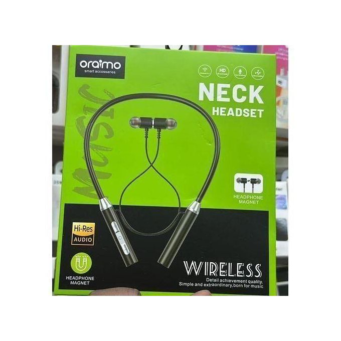 Oraimo Neckband Necklace earphones Bluetooth headphones   Game mode offer greater synchronization of audio with video for gaming, providing fluent experience while playing video or games. No need to w