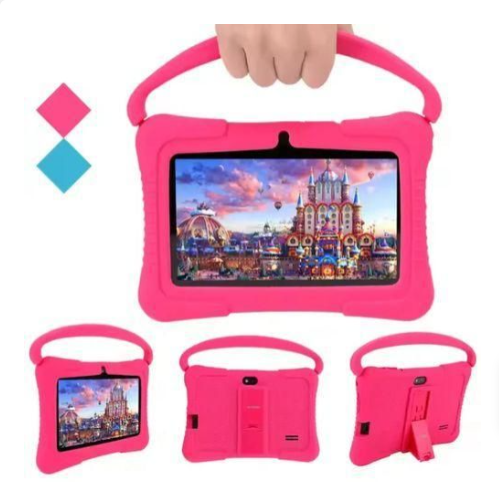 (SIMCARD SLOT)S Color S Kids6 Max Kid's Smart Tablet 7" 256GB+6GB RAM 13+13MP Camera Sim Support 5G Wifi Octa Core Processor 5500mAh