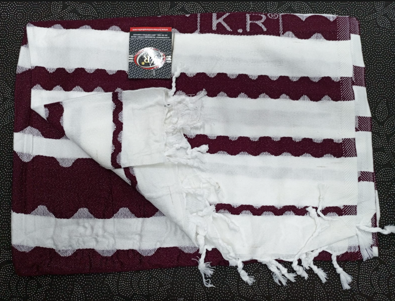 Beautiful Quality Pure Cotton kikoi  (102x204cm )