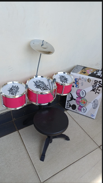 PRICE OFFER 🥳🥳‼️‼️** 🥑ONLY ON KILIMALL🥑 Brand New Very Quality Durable & Stylish Kids Musical Drum Set for Toddlers, Electric Drum Set for Kids