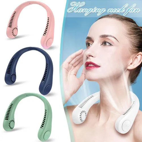 Flexi Cool Vaneless Neck Fan – Versatile & Foldable Personal Cooling Device