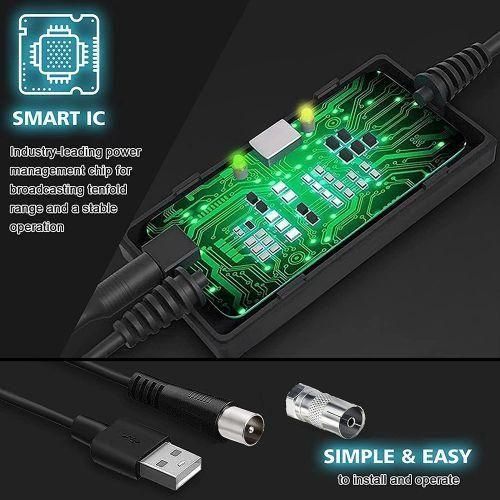 POWERFUL Digital IndoorTV Ariel/ Aerial Digital Tv Antenna + 10mtr Cable
Smart HDTV 4K 1080p Terrestrial Wave Digital TV Signal Amplifier Indoor Satellite TV Receiver Free