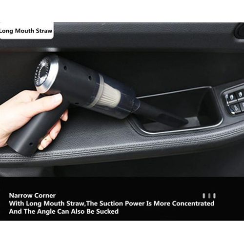 Mini Vacuum Cleaner & Air Blower, Handheld, Portable, Wireless, USB Rechargeable for Car, Office & Home Use